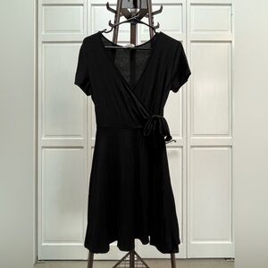 Casual Wrap Coverup Dress
